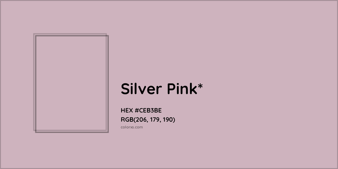 HEX #CEB3BE Color Name, Color Code, Palettes, Similar Paints, Images