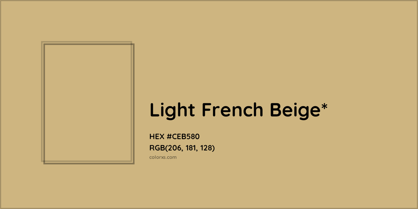 HEX #CEB580 Color Name, Color Code, Palettes, Similar Paints, Images