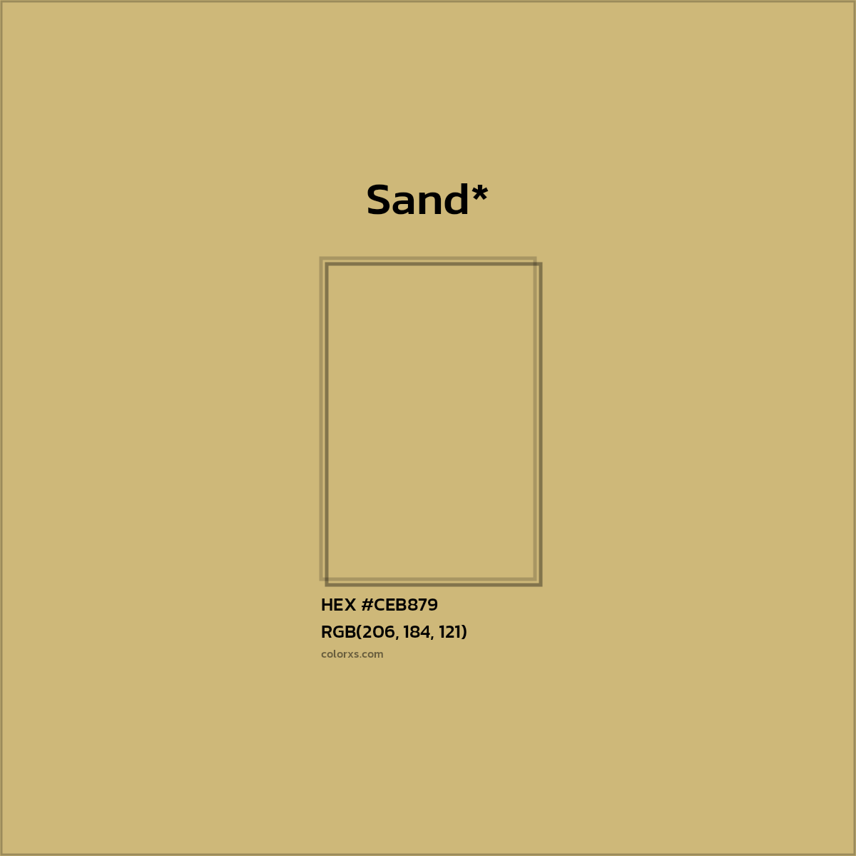 HEX #CEB879 Color Name, Color Code, Palettes, Similar Paints, Images