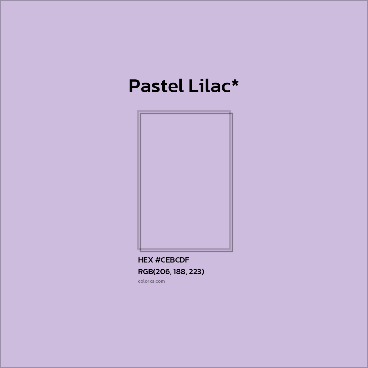 HEX #CEBCDF Color Name, Color Code, Palettes, Similar Paints, Images
