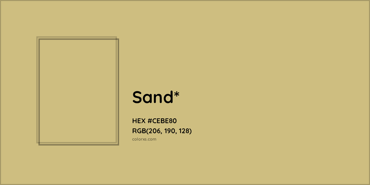 HEX #CEBE80 Color Name, Color Code, Palettes, Similar Paints, Images