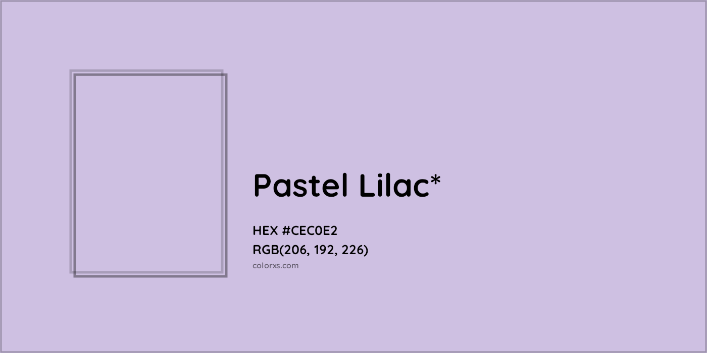 HEX #CEC0E2 Color Name, Color Code, Palettes, Similar Paints, Images