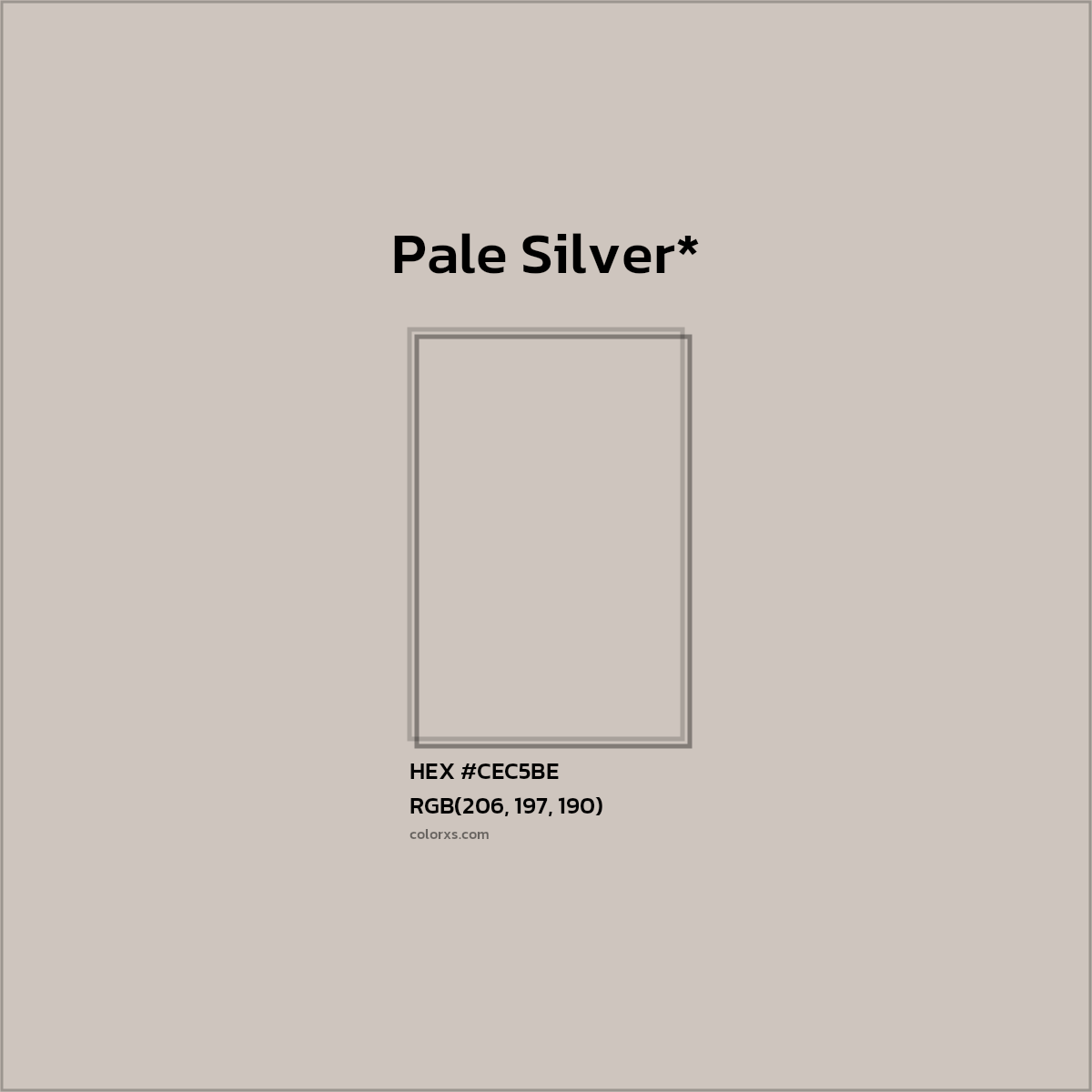 HEX #CEC5BE Color Name, Color Code, Palettes, Similar Paints, Images
