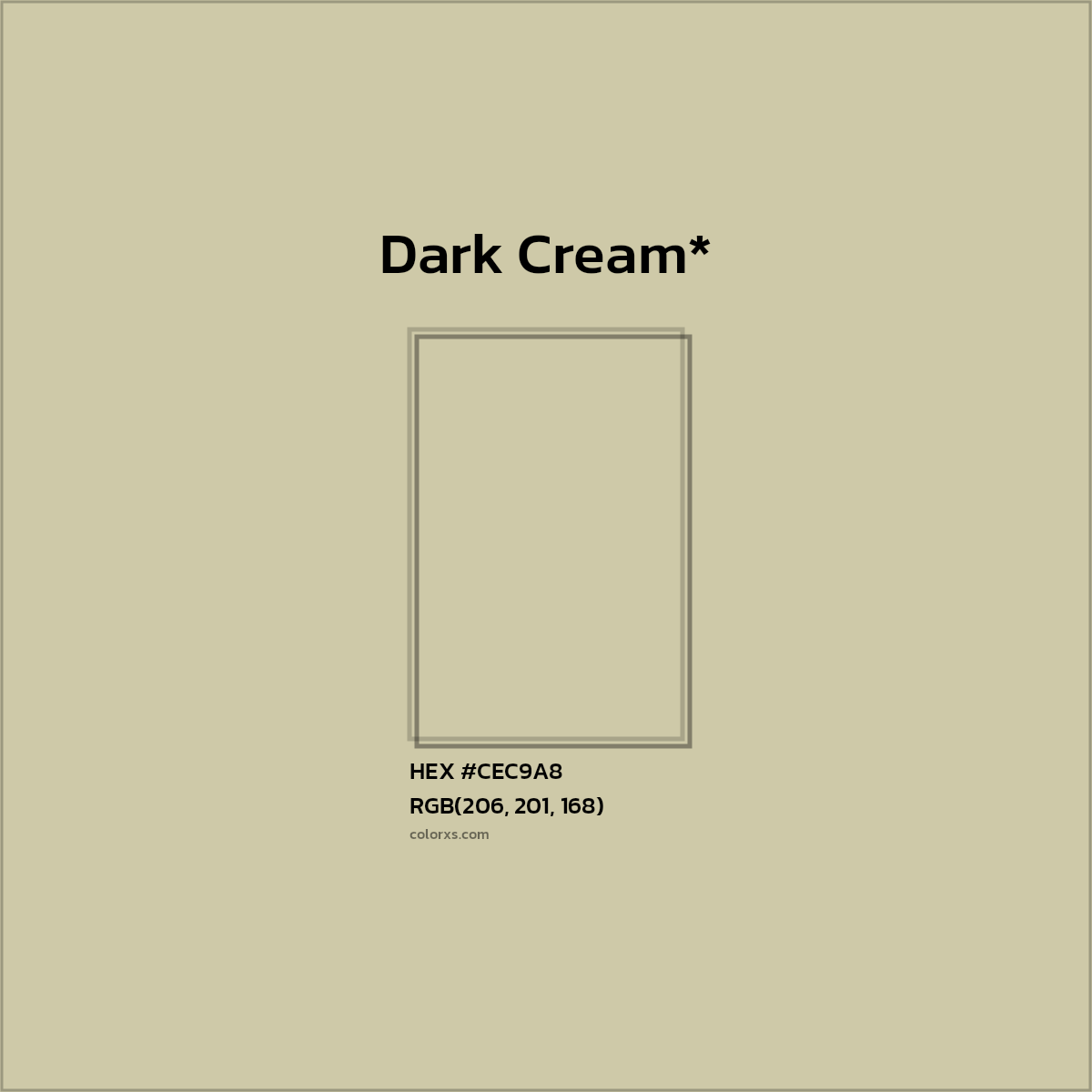 HEX #CEC9A8 Color Name, Color Code, Palettes, Similar Paints, Images