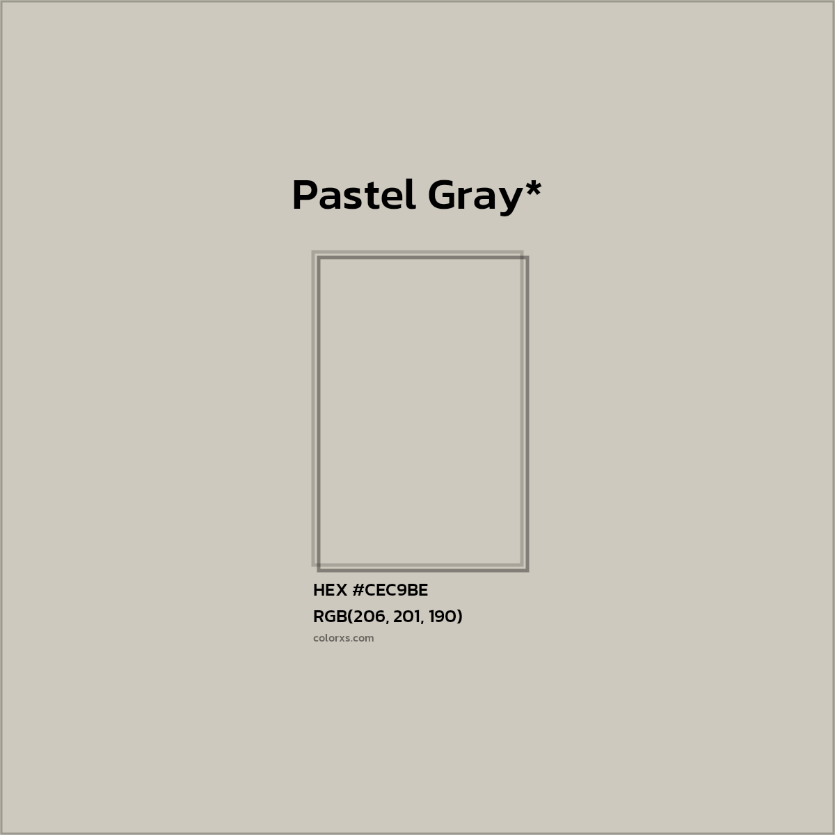 HEX #CEC9BE Color Name, Color Code, Palettes, Similar Paints, Images