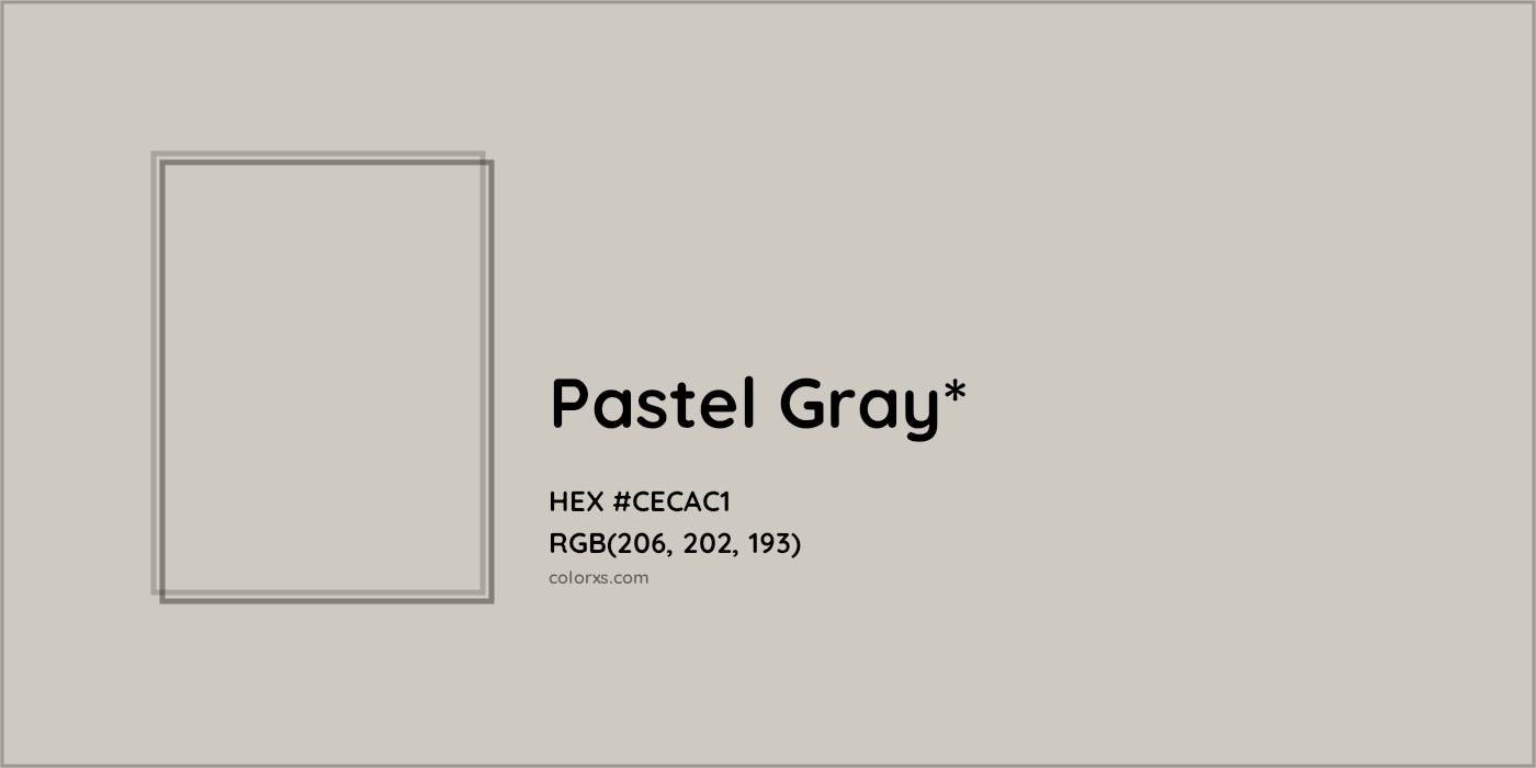 HEX #CECAC1 Color Name, Color Code, Palettes, Similar Paints, Images