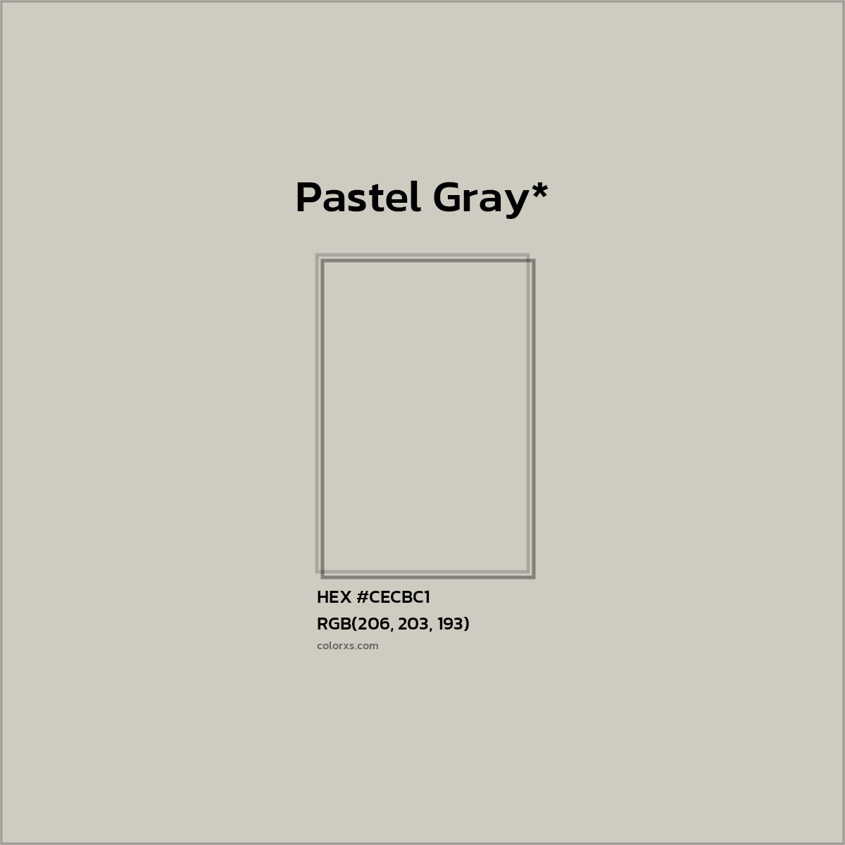 HEX #CECBC1 Color Name, Color Code, Palettes, Similar Paints, Images