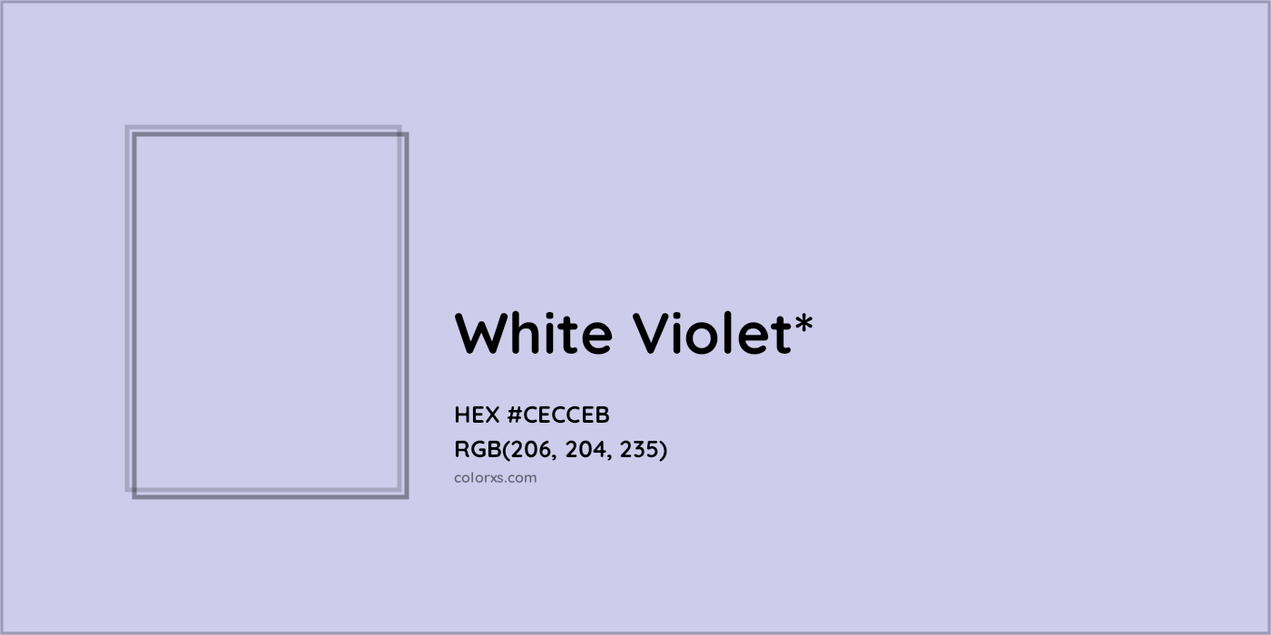 HEX #CECCEB Color Name, Color Code, Palettes, Similar Paints, Images