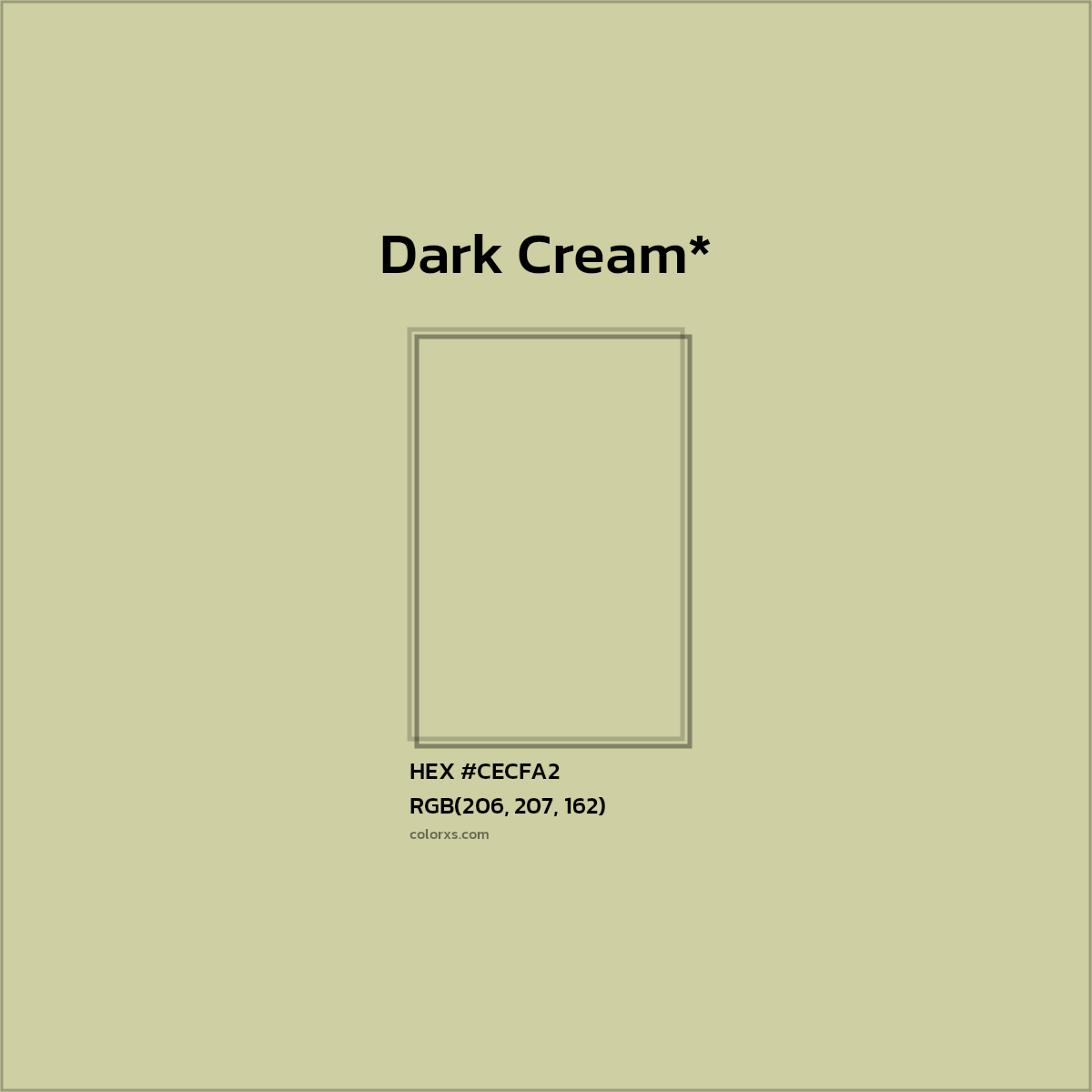 HEX #CECFA2 Color Name, Color Code, Palettes, Similar Paints, Images