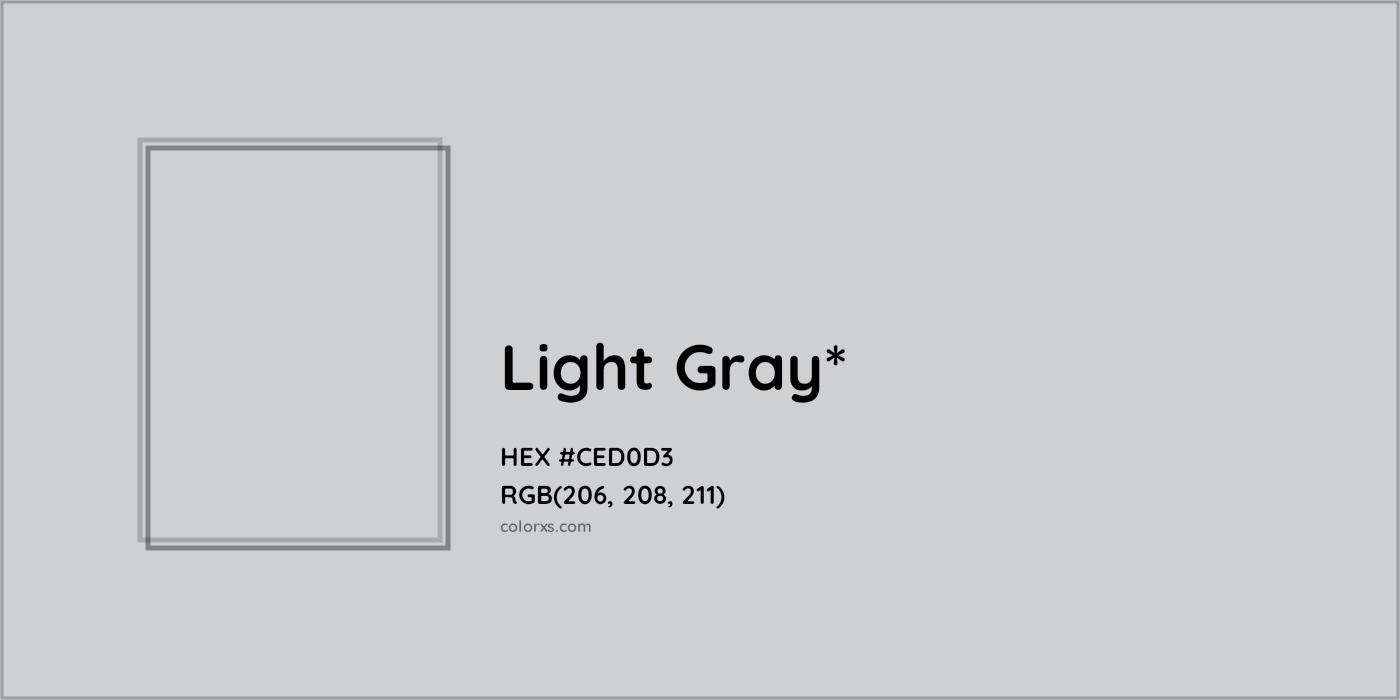 HEX #CED0D3 Color Name, Color Code, Palettes, Similar Paints, Images