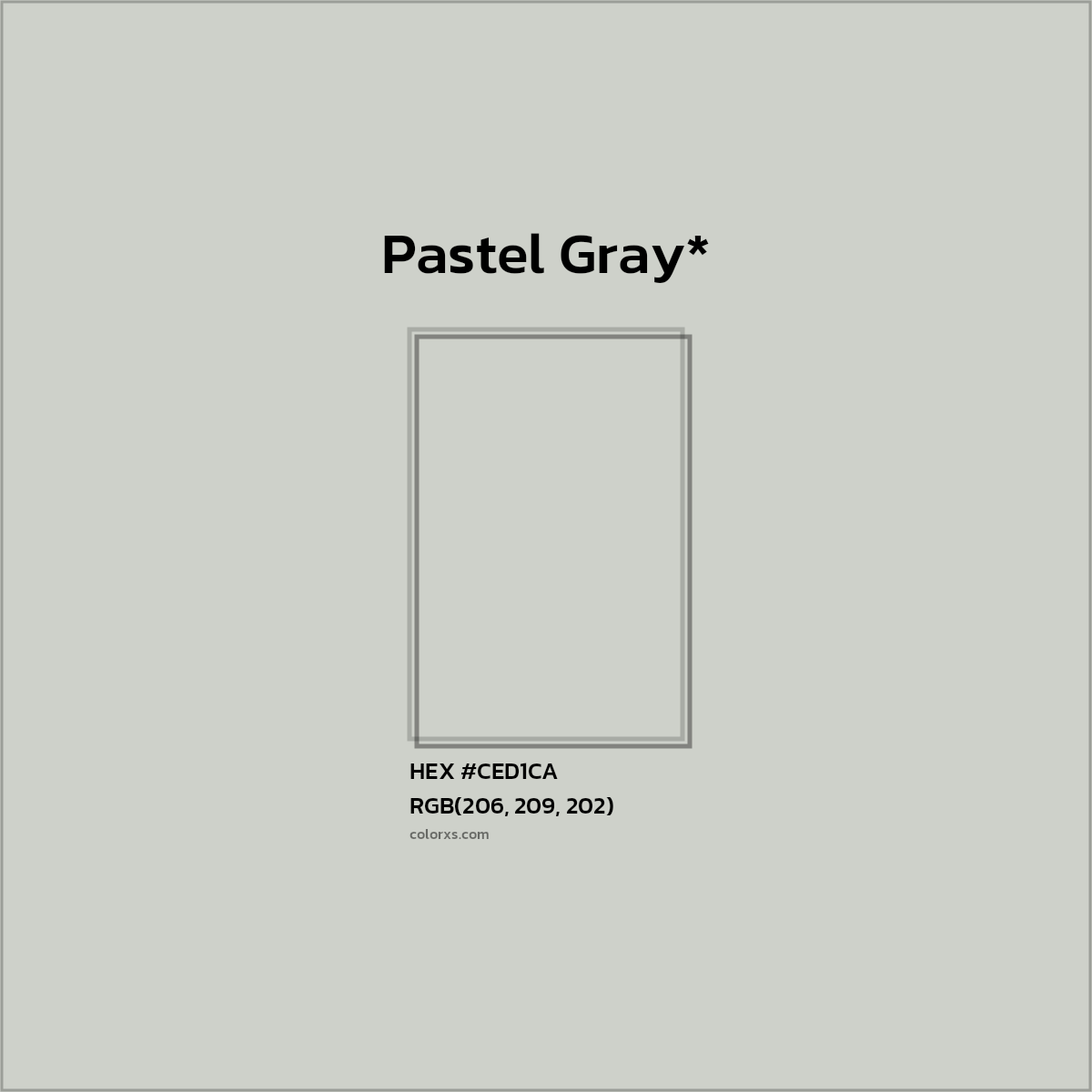 HEX #CED1CA Color Name, Color Code, Palettes, Similar Paints, Images