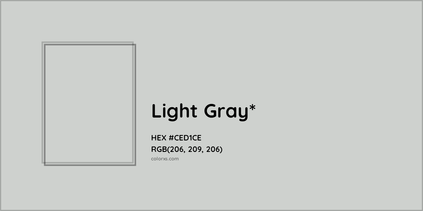 HEX #CED1CE Color Name, Color Code, Palettes, Similar Paints, Images
