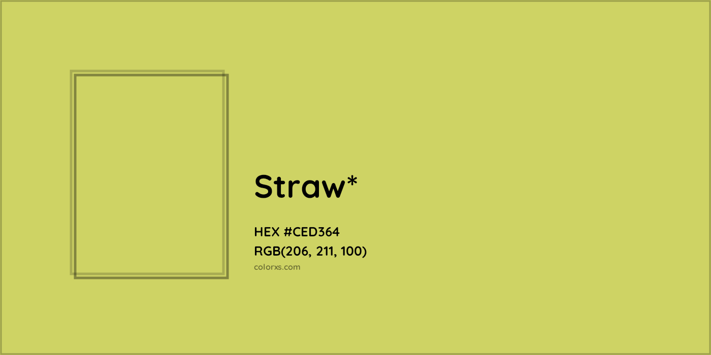 HEX #CED364 Color Name, Color Code, Palettes, Similar Paints, Images