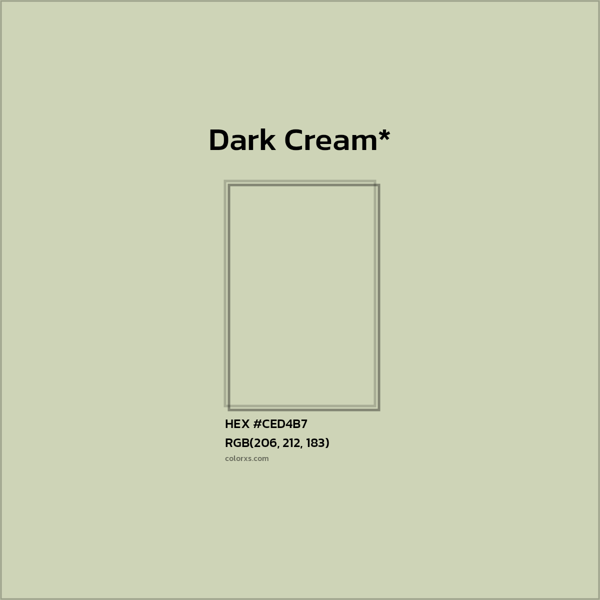 HEX #CED4B7 Color Name, Color Code, Palettes, Similar Paints, Images