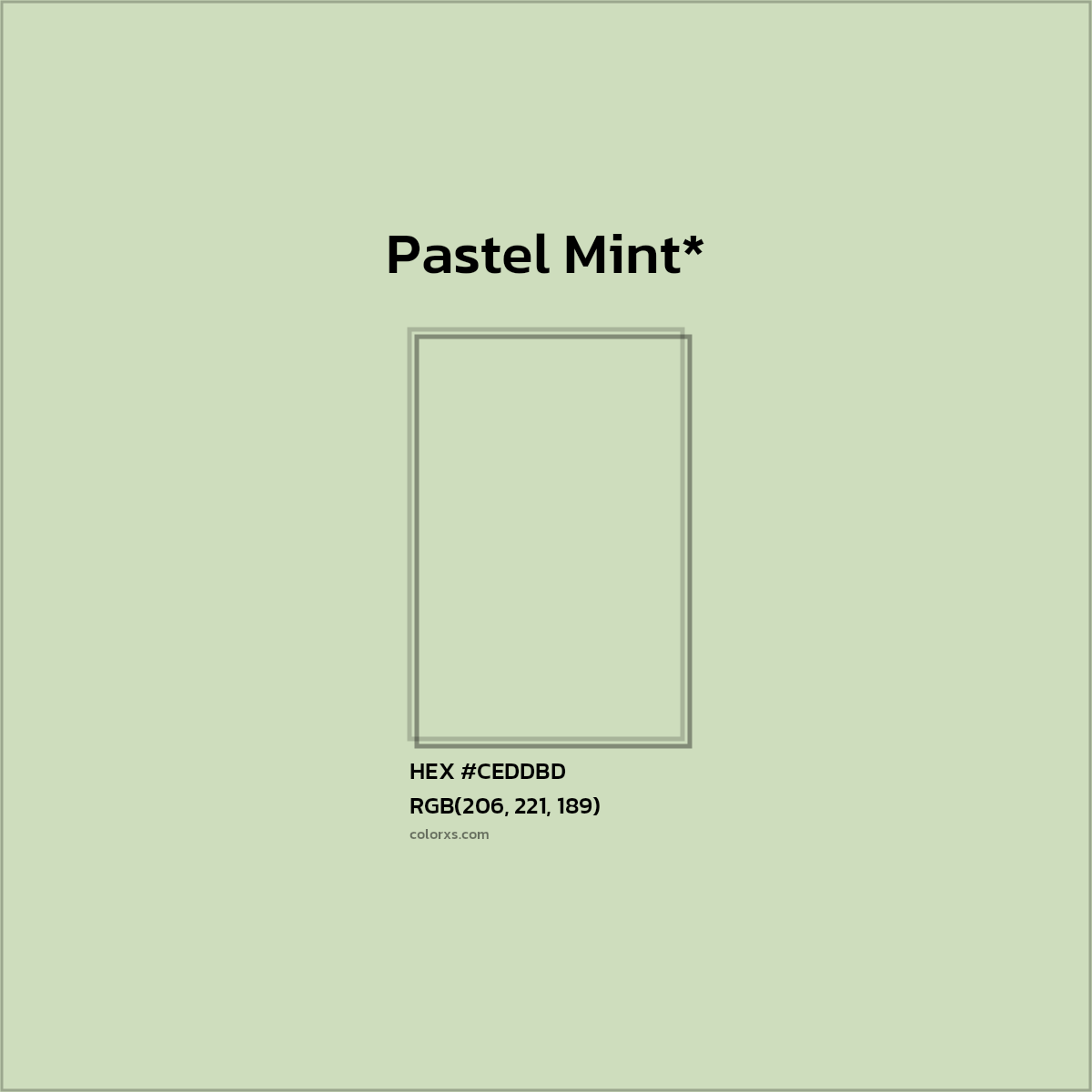 HEX #CEDDBD Color Name, Color Code, Palettes, Similar Paints, Images