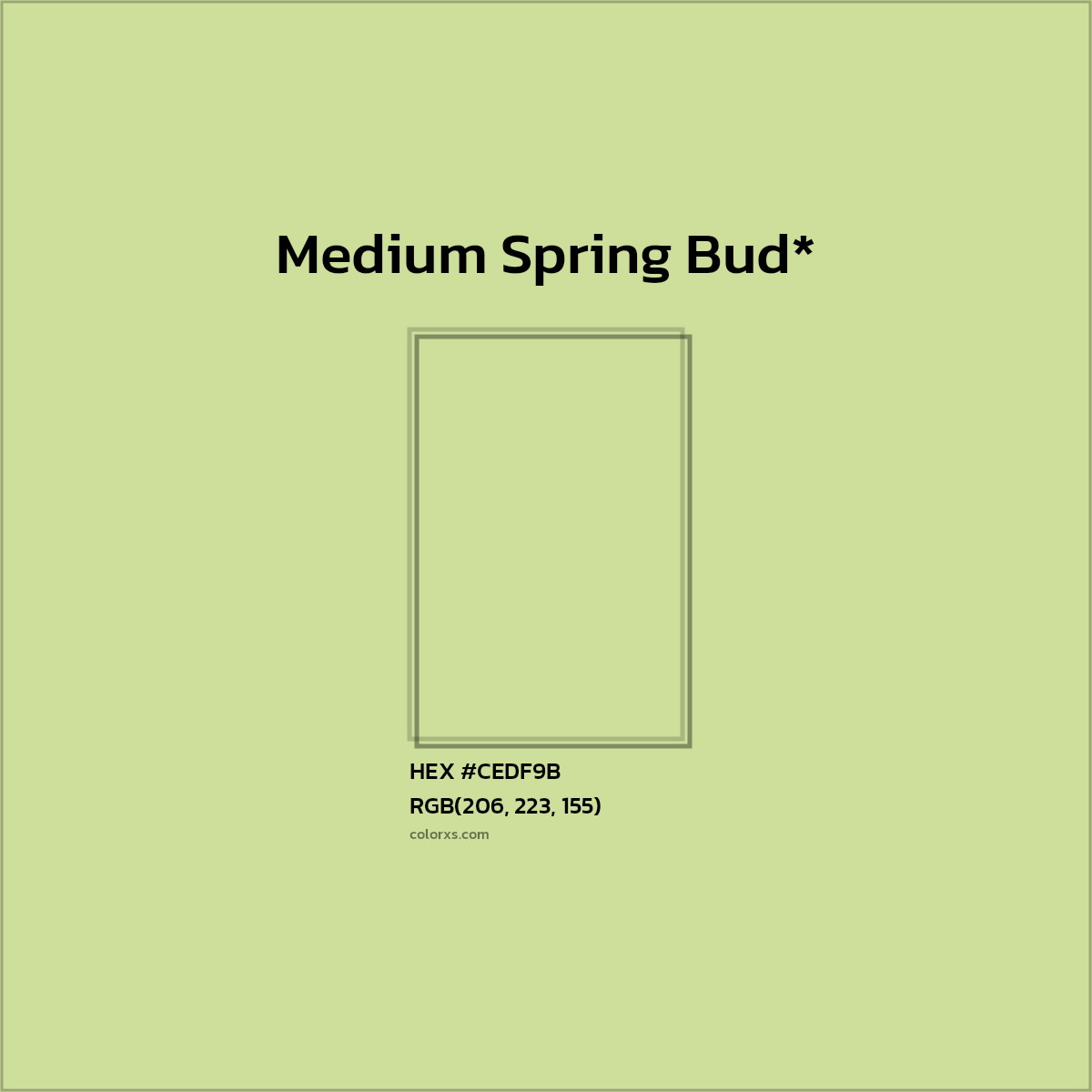 HEX #CEDF9B Color Name, Color Code, Palettes, Similar Paints, Images