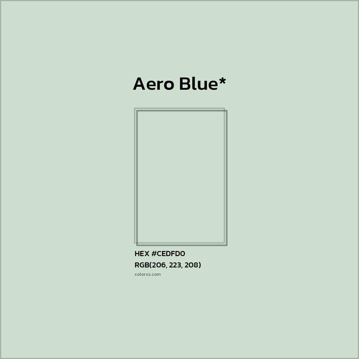 HEX #CEDFD0 Color Name, Color Code, Palettes, Similar Paints, Images