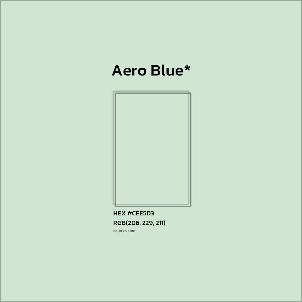 HEX #CEE5D3 Color Name, Color Code, Palettes, Similar Paints, Images
