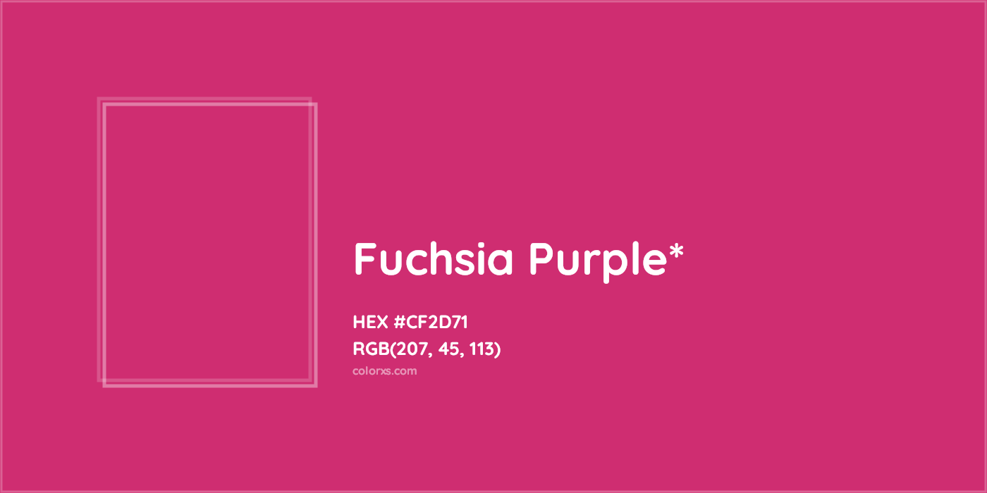 HEX #CF2D71 Color Name, Color Code, Palettes, Similar Paints, Images