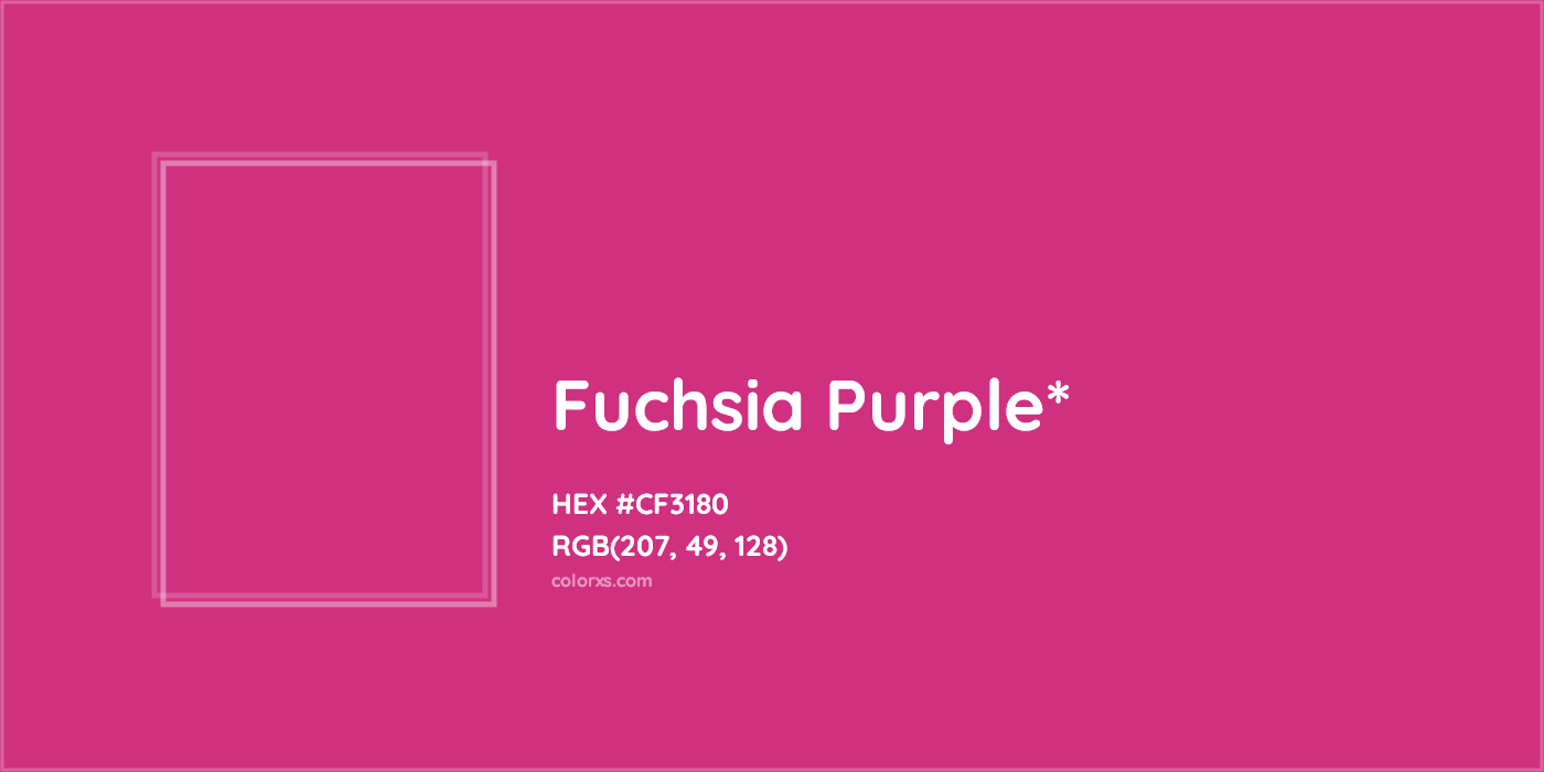 HEX #CF3180 Color Name, Color Code, Palettes, Similar Paints, Images