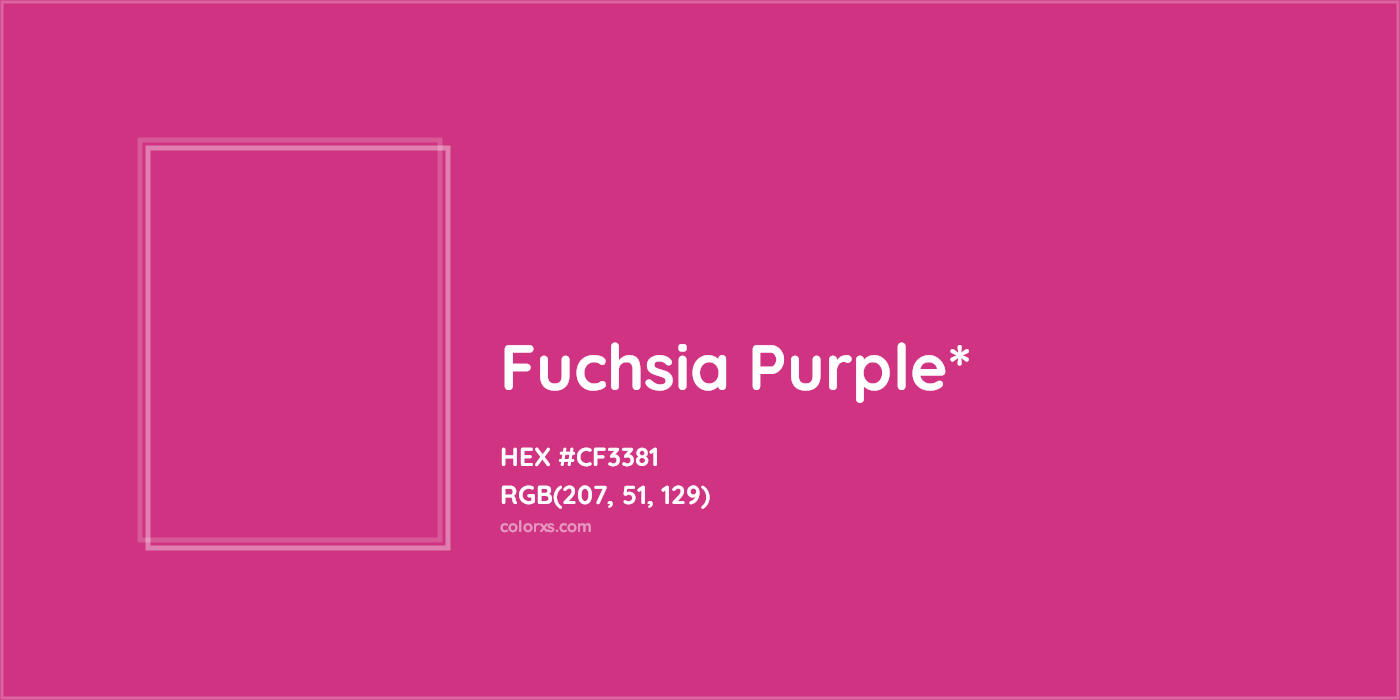 HEX #CF3381 Color Name, Color Code, Palettes, Similar Paints, Images