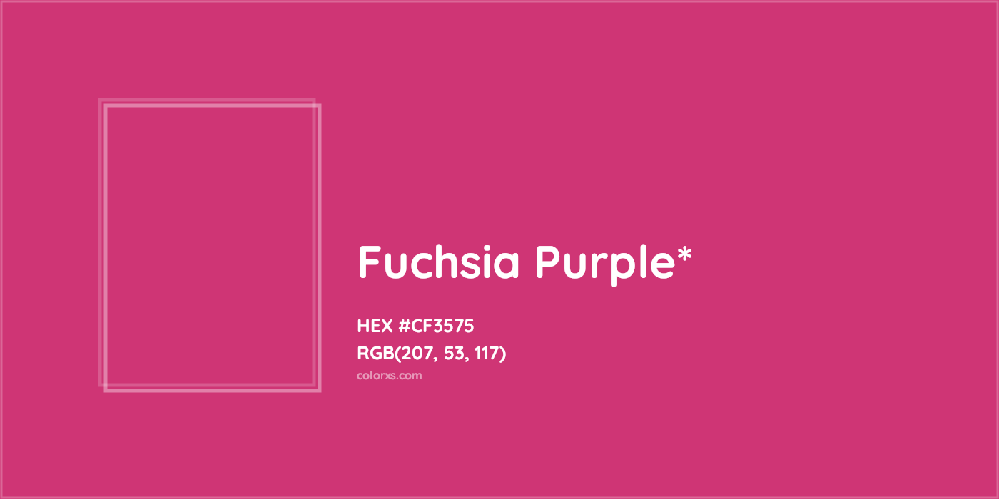 HEX #CF3575 Color Name, Color Code, Palettes, Similar Paints, Images