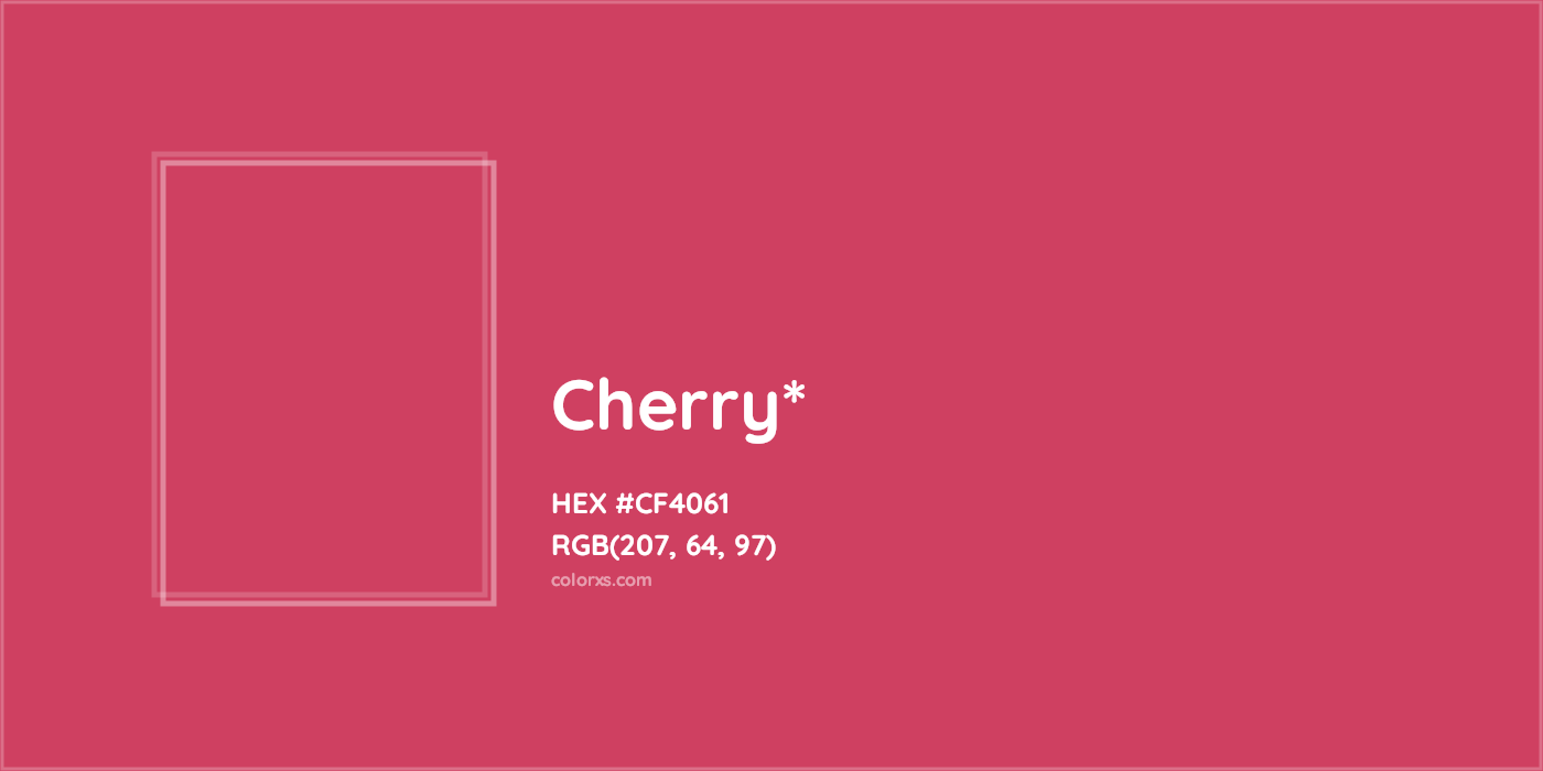 HEX #CF4061 Color Name, Color Code, Palettes, Similar Paints, Images