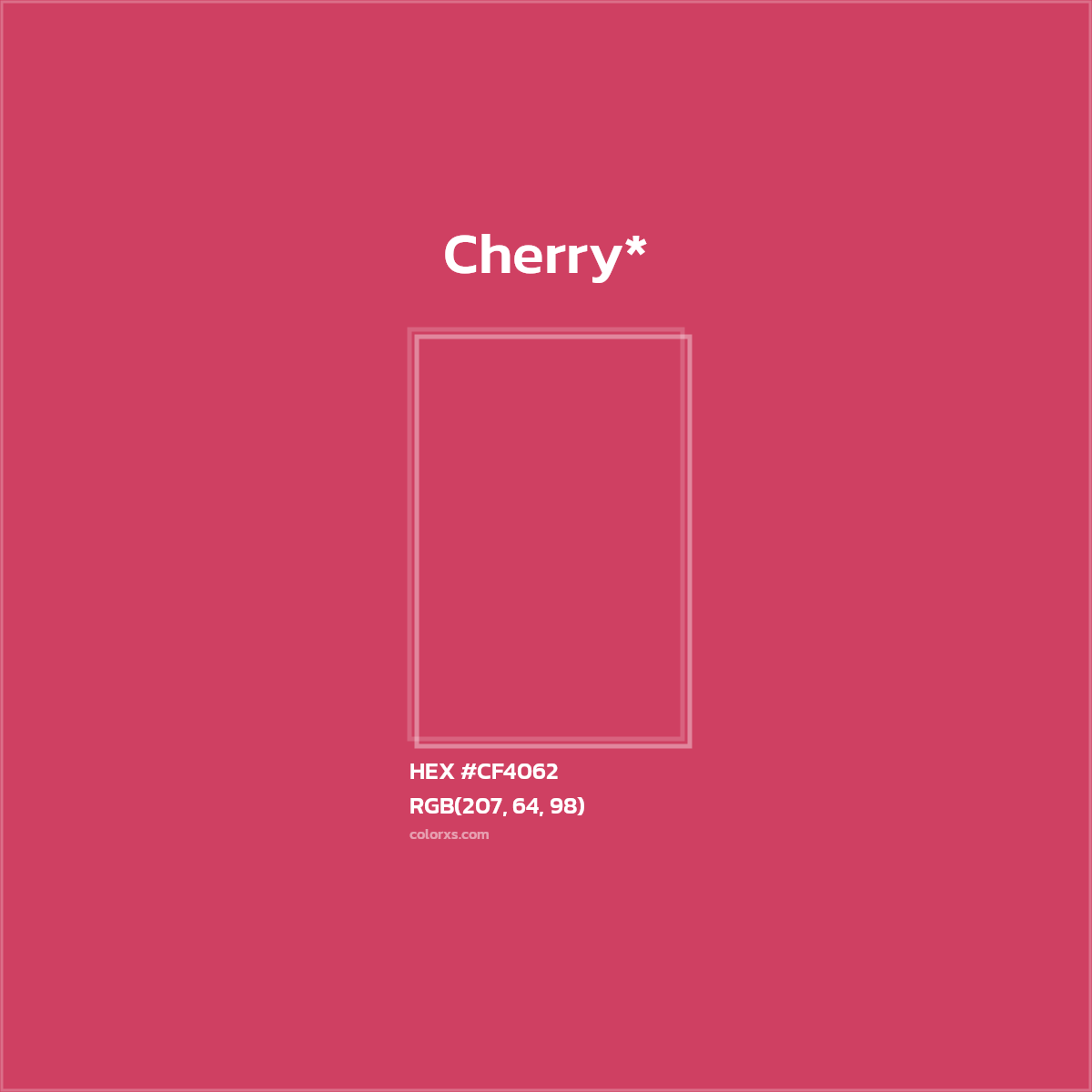 HEX #CF4062 Color Name, Color Code, Palettes, Similar Paints, Images