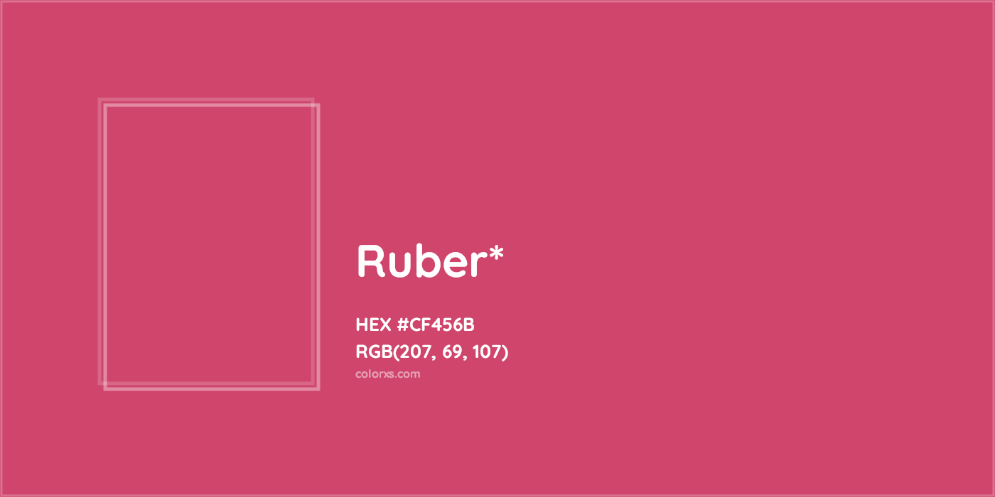 HEX #CF456B Color Name, Color Code, Palettes, Similar Paints, Images