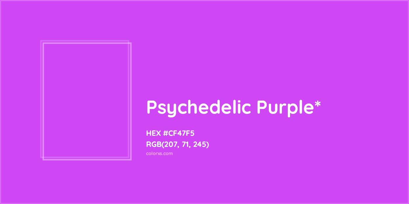 HEX #CF47F5 Color Name, Color Code, Palettes, Similar Paints, Images