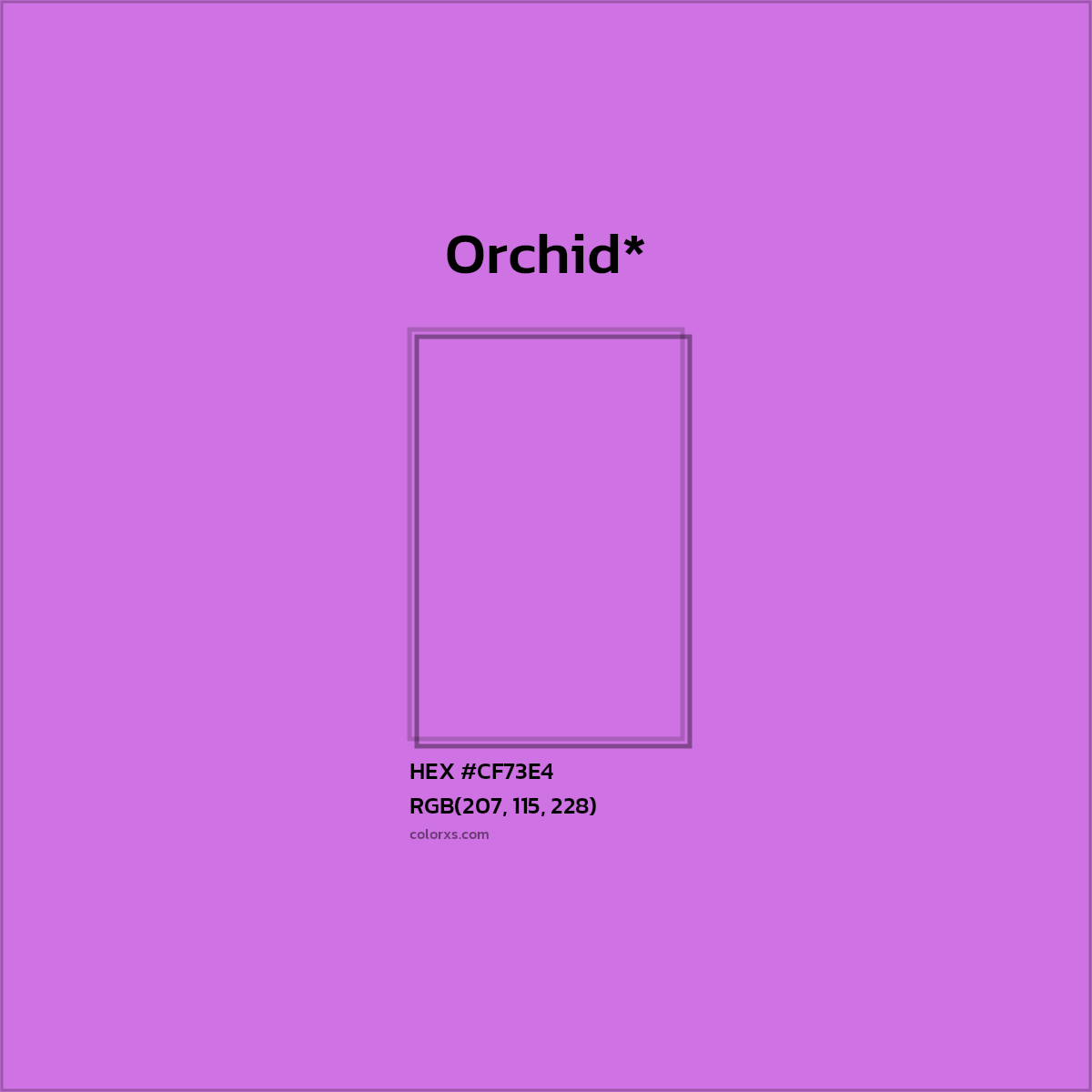 HEX #CF73E4 Color Name, Color Code, Palettes, Similar Paints, Images