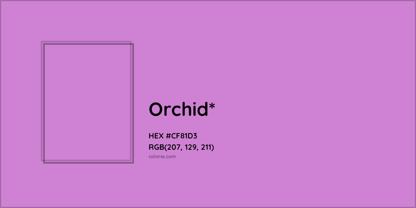 HEX #CF81D3 Color Name, Color Code, Palettes, Similar Paints, Images