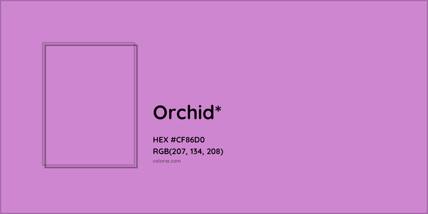 HEX #CF86D0 Color Name, Color Code, Palettes, Similar Paints, Images