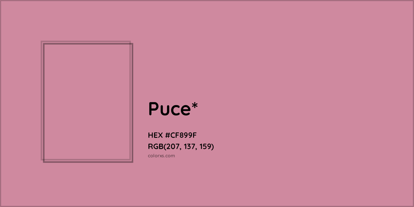 HEX #CF899F Color Name, Color Code, Palettes, Similar Paints, Images