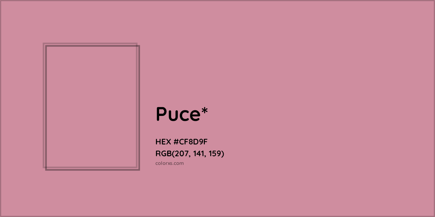 HEX #CF8D9F Color Name, Color Code, Palettes, Similar Paints, Images