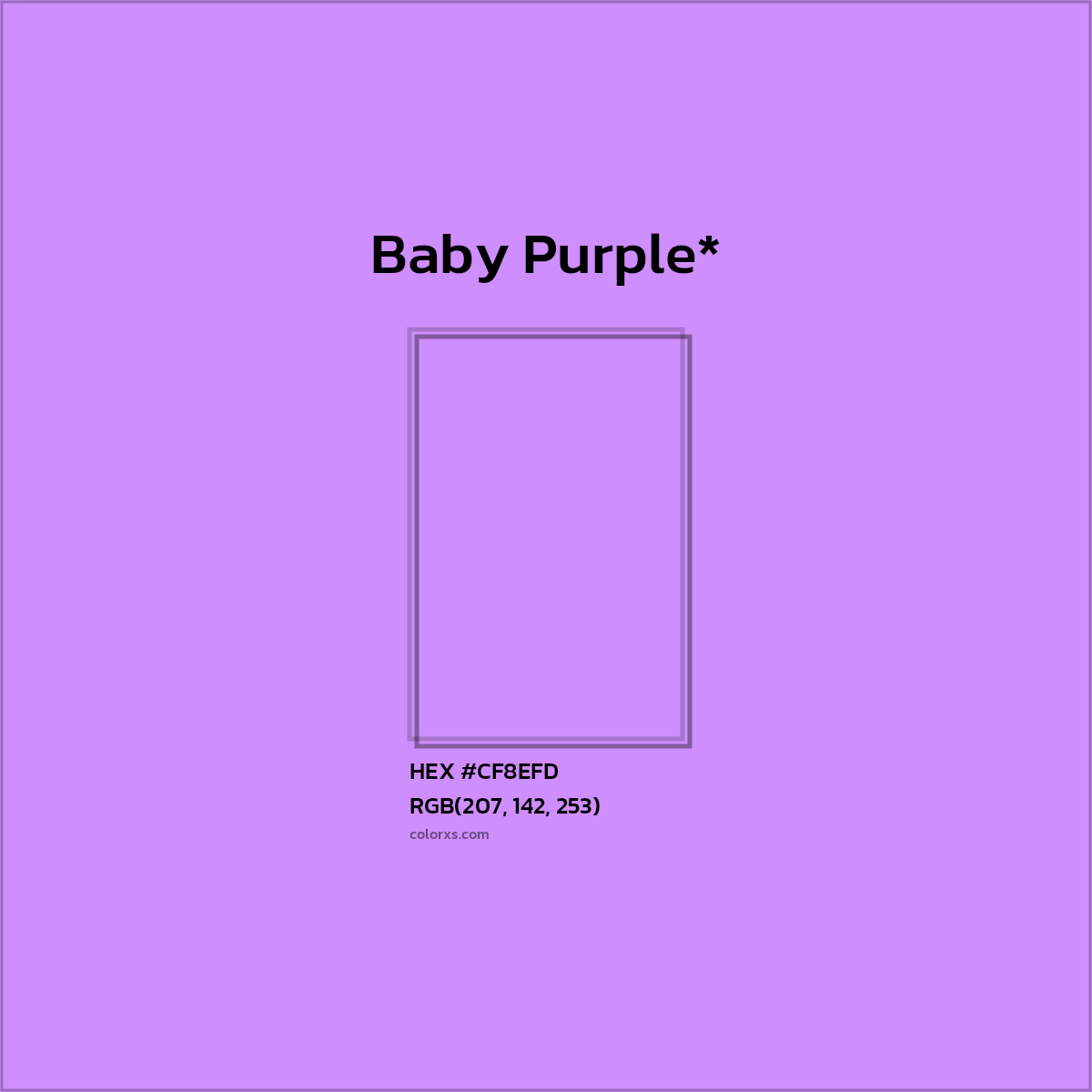 HEX #CF8EFD Color Name, Color Code, Palettes, Similar Paints, Images