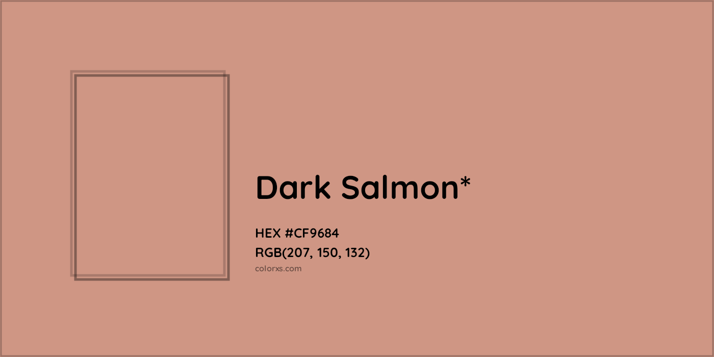 HEX #CF9684 Color Name, Color Code, Palettes, Similar Paints, Images
