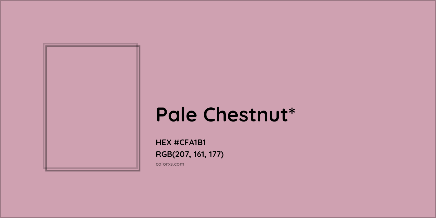 HEX #CFA1B1 Color Name, Color Code, Palettes, Similar Paints, Images