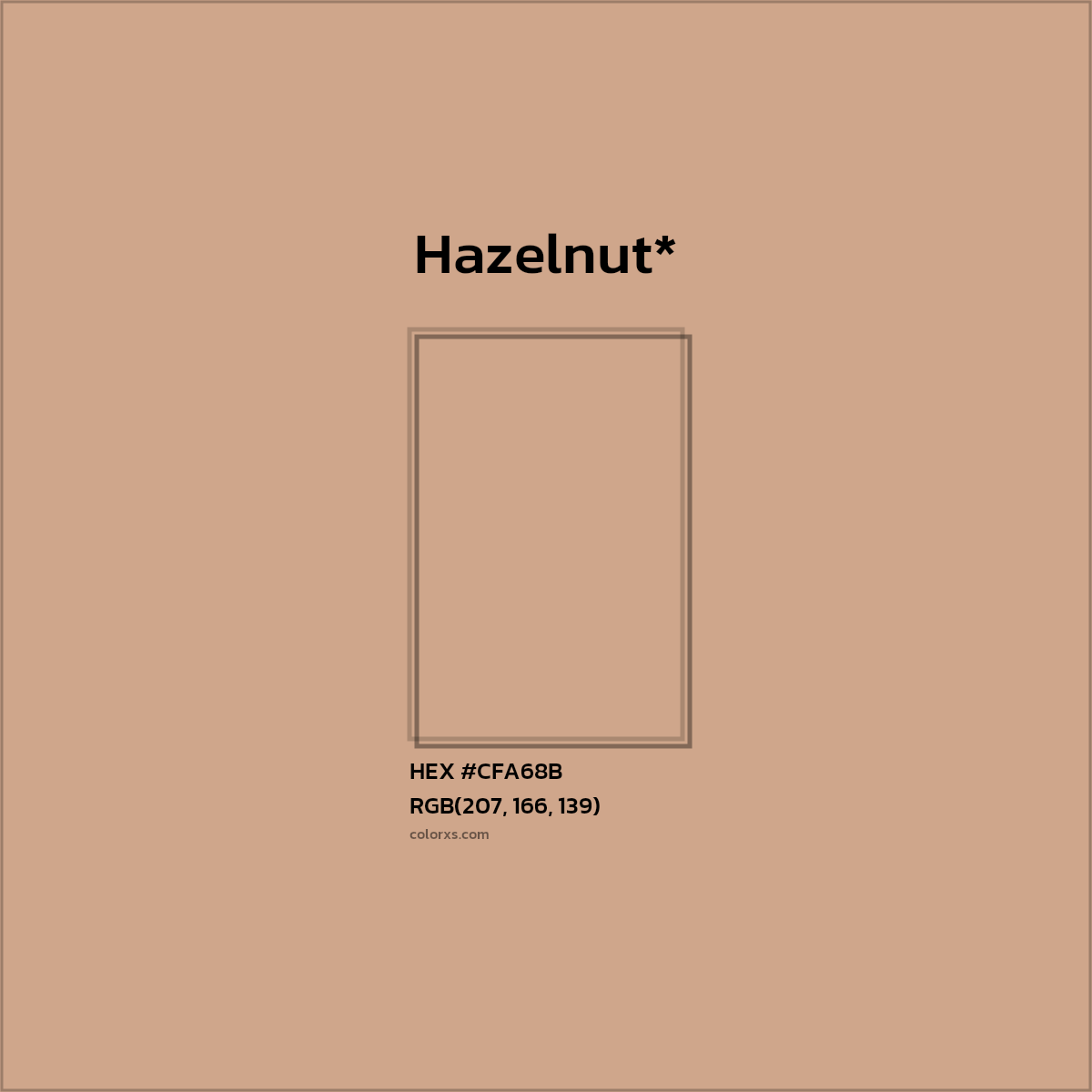 HEX #CFA68B Color Name, Color Code, Palettes, Similar Paints, Images