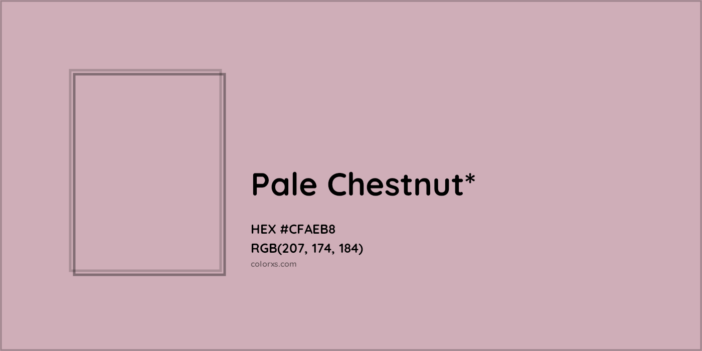 HEX #CFAEB8 Color Name, Color Code, Palettes, Similar Paints, Images