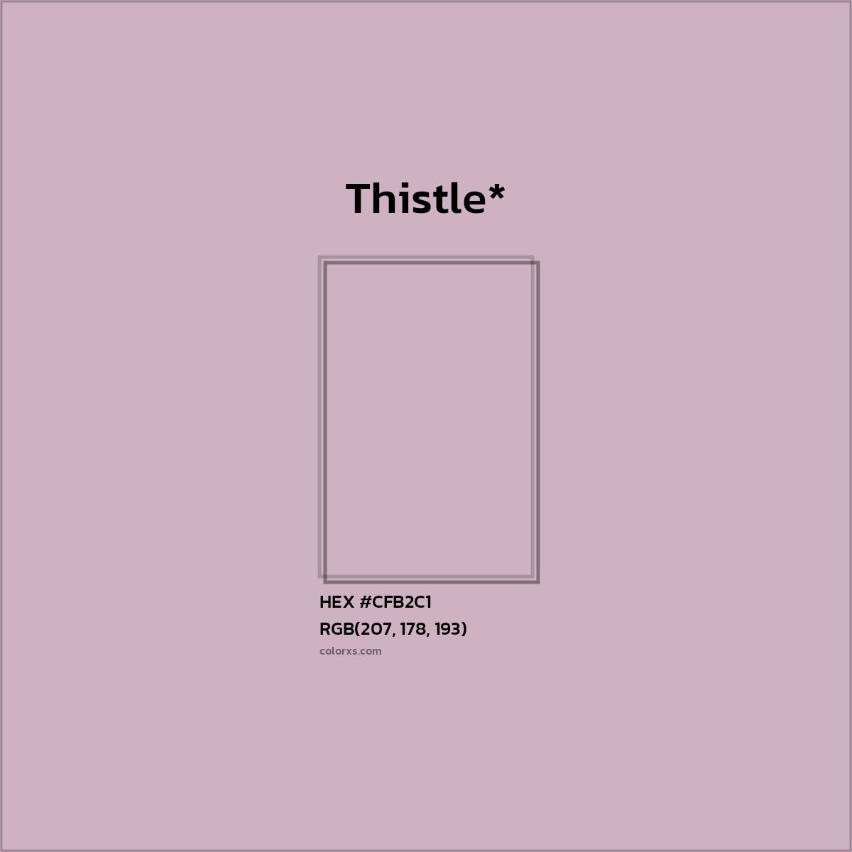 HEX #CFB2C1 Color Name, Color Code, Palettes, Similar Paints, Images