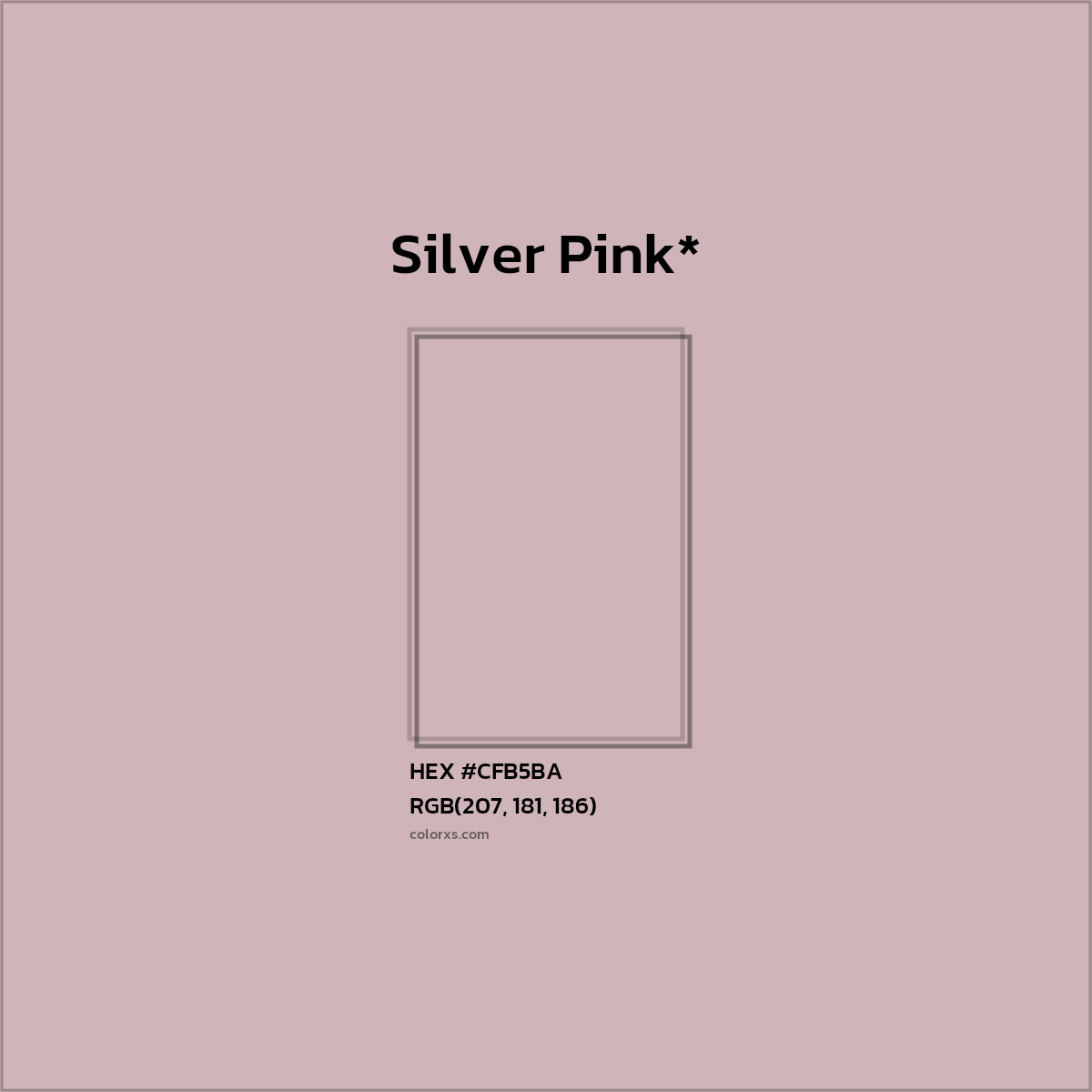 HEX #CFB5BA Color Name, Color Code, Palettes, Similar Paints, Images