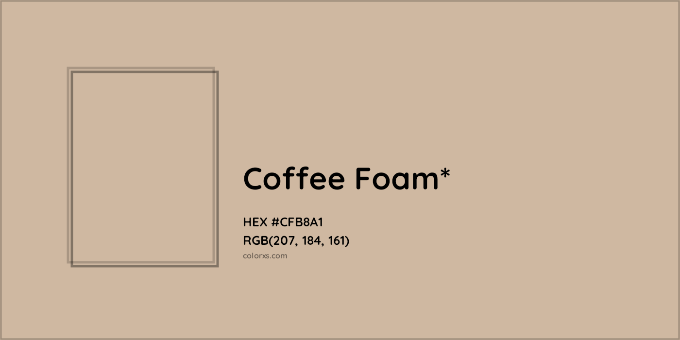 HEX #CFB8A1 Color Name, Color Code, Palettes, Similar Paints, Images