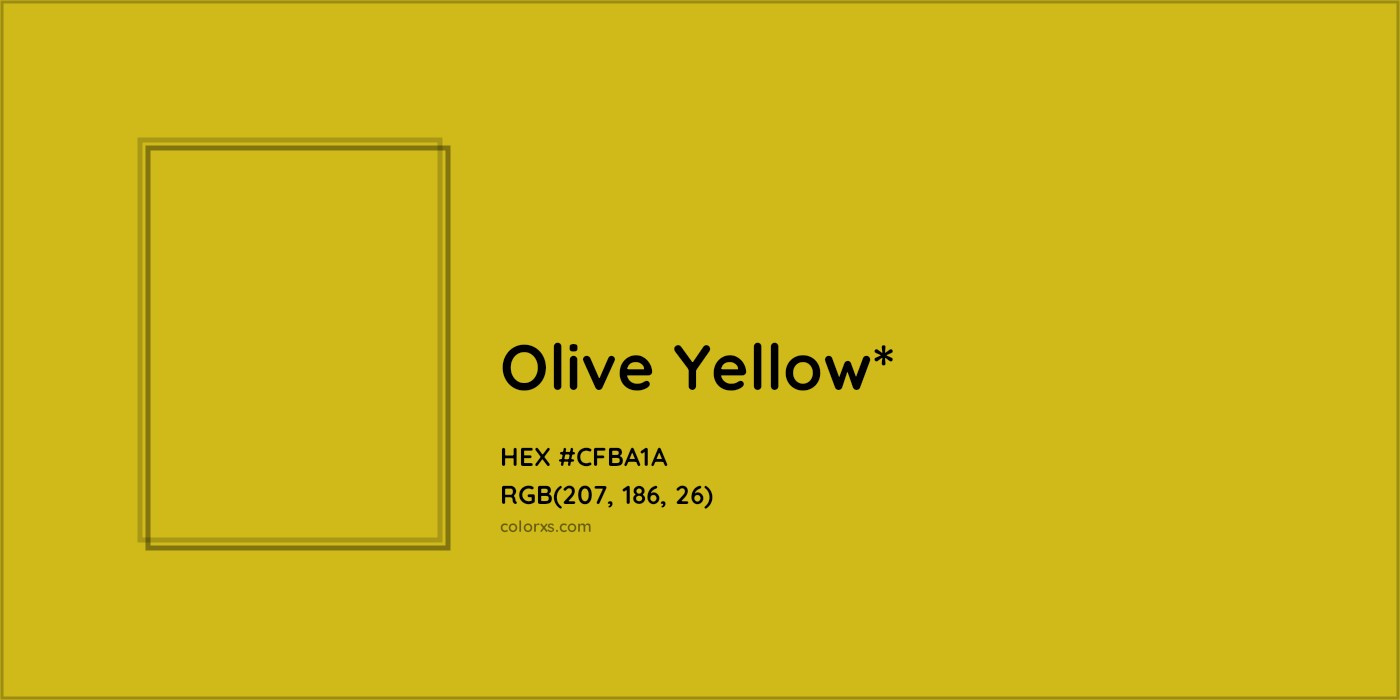 HEX #CFBA1A Color Name, Color Code, Palettes, Similar Paints, Images