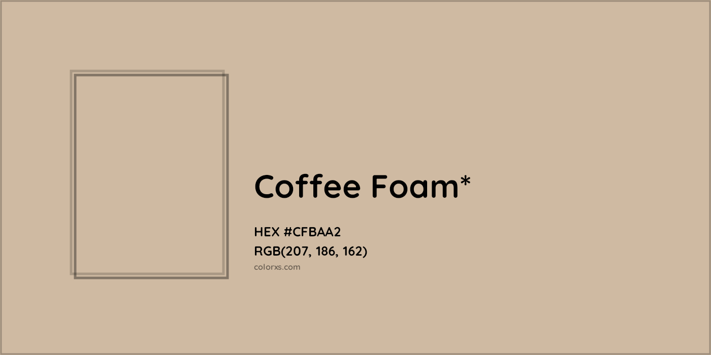 HEX #CFBAA2 Color Name, Color Code, Palettes, Similar Paints, Images