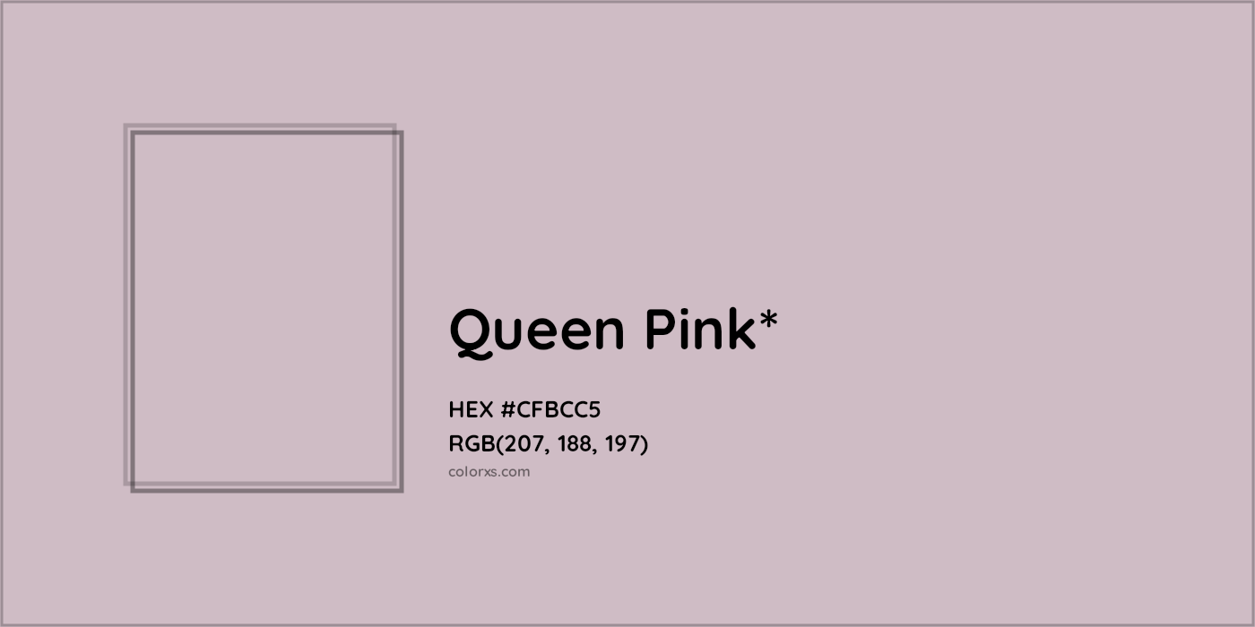 HEX #CFBCC5 Color Name, Color Code, Palettes, Similar Paints, Images