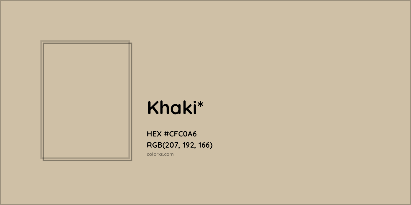 HEX #CFC0A6 Color Name, Color Code, Palettes, Similar Paints, Images