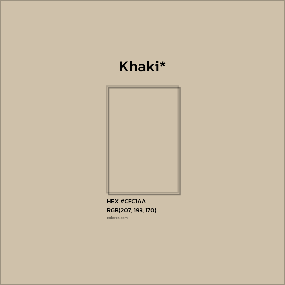 HEX #CFC1AA Color Name, Color Code, Palettes, Similar Paints, Images
