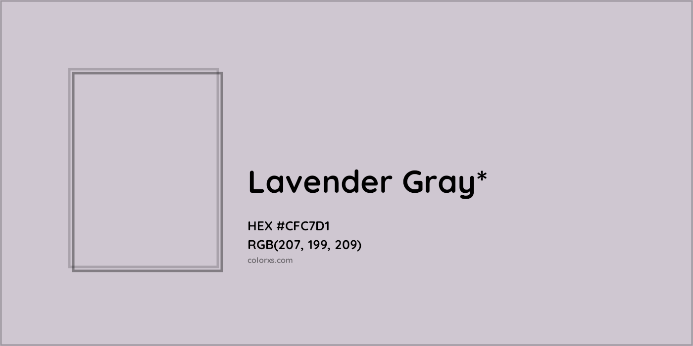 HEX #CFC7D1 Color Name, Color Code, Palettes, Similar Paints, Images