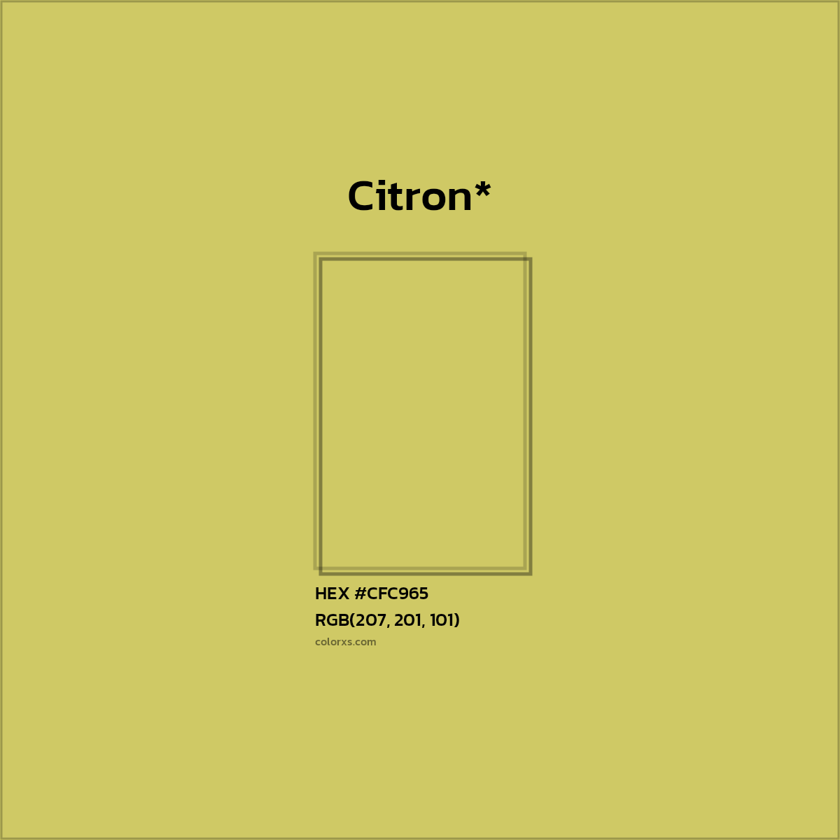 HEX #CFC965 Color Name, Color Code, Palettes, Similar Paints, Images
